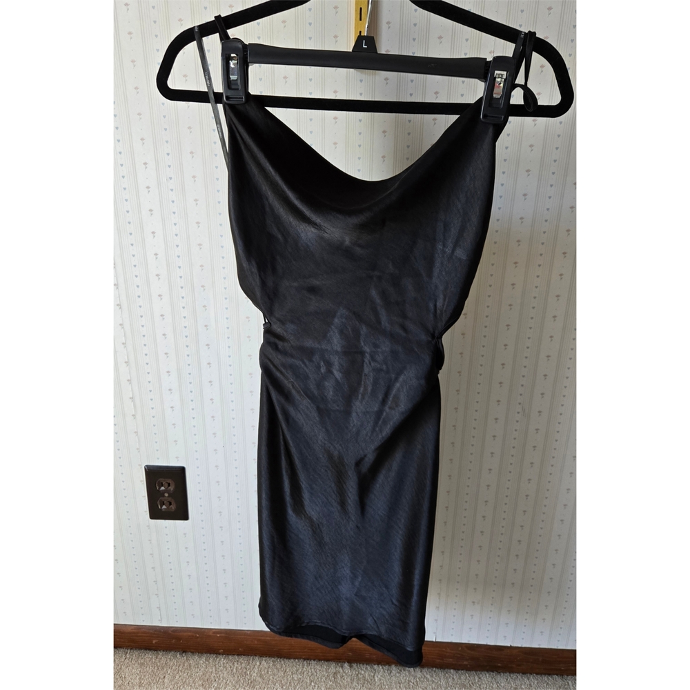 Forever 21 Black Backless Dress